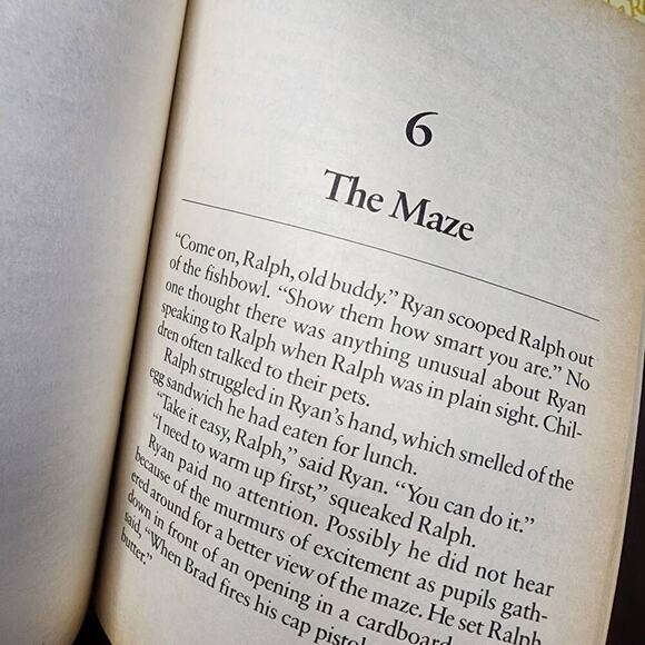 Weekly Reader Children's Books, 80s Beverly Cleary Ralph S. Mouse Hardback Book - Picture 5 of 7